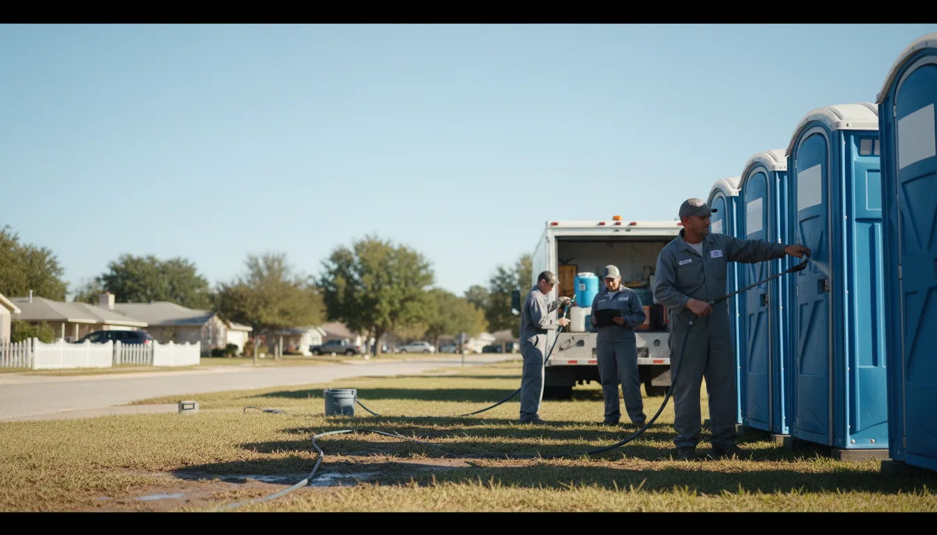 Long-Term Portable Toilet Rental in Bush, LA near me